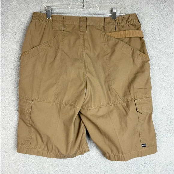 5.11 Tactical Cargo Shorts Men's 34 Khaki Utility Pockets - Picture 2 of 9